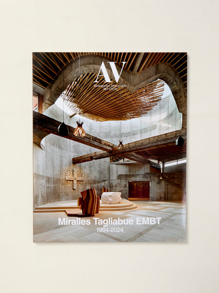 AV Monographs 267: Miralles Tagliabue EMBT 1994-2024