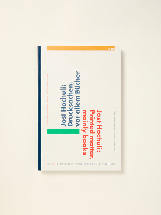 Jost Hochuli: Printed Matter, Mainly Books