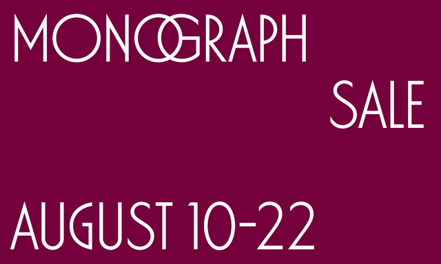 Monograph Clearance Sale Starting Soon!