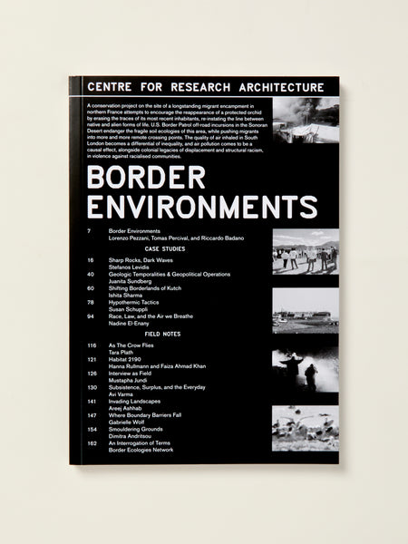 Border Environments: CRA #1