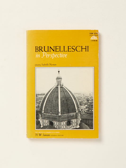 Brunelleschi in Perspective