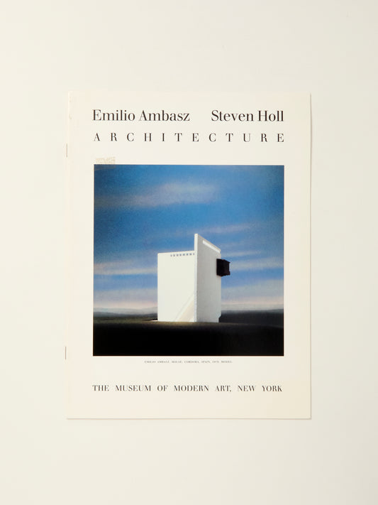 Emilio Ambasz / Steven Holl: Architecture