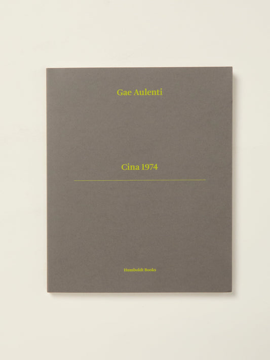 Gae Aulenti - Cina 1974