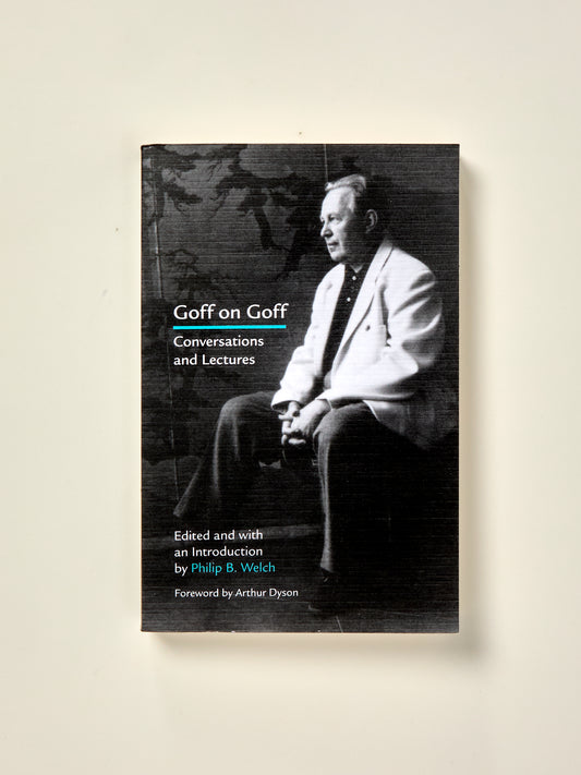 Goff on Goff: Conversations and Lectures