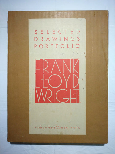 Frank Lloyd Wright - Selected Drawings Portfolio - 3 Volume Set (1-2-3) (Ephemera)