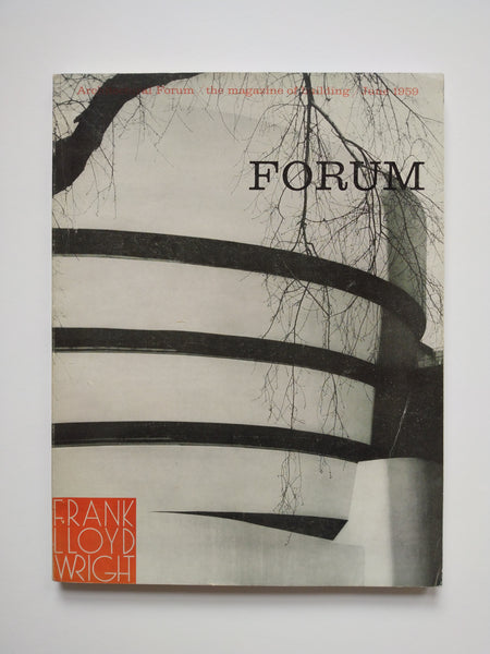 Frank Lloyd Wright - Architectural Forum June 1959 Issue (Ephemera)