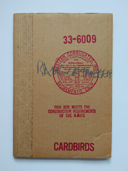 Robert Rauschenberg - Cardbirds (Ephemera)