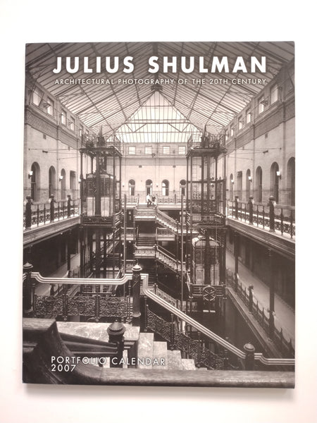 Julius Shulman Architectural Photography Of The 20th Century Portfolio Calendar 2007 (Signed by Shulman) (Ephemera)