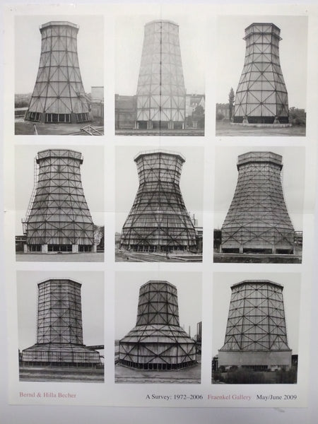 Bernd & Hilla Becher - A Survey: 1972-2006 (Exhibit Flyer / Poster) (Ephemera)