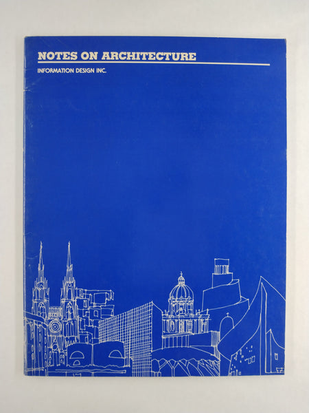 Notes On Architecture (Kids Books)