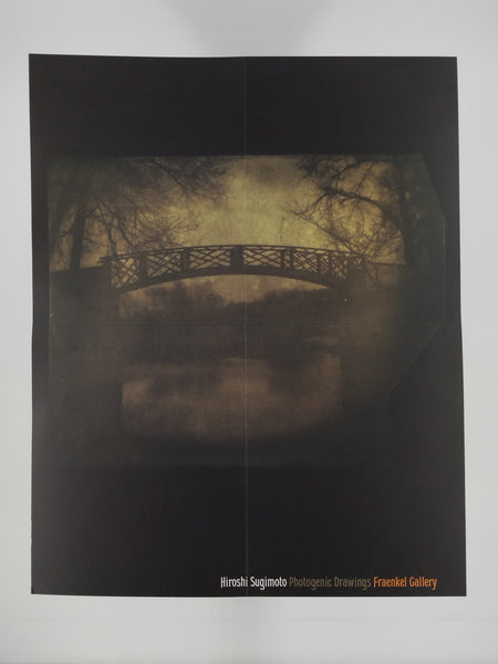 Hiroshi Sugimoto - Photographic Drawings - Fold Out Poster/Mailing Flyer - Fraenkel Gallery, San Francisco, 2012 (Ephemera)