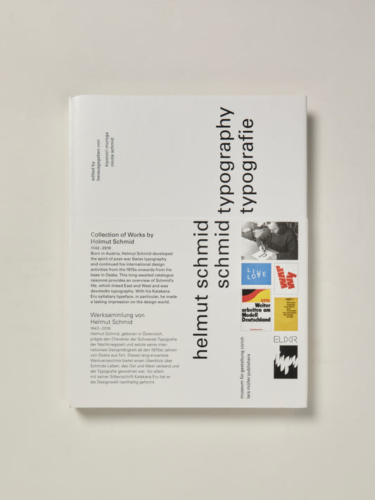 Helmut Schmid: Typography