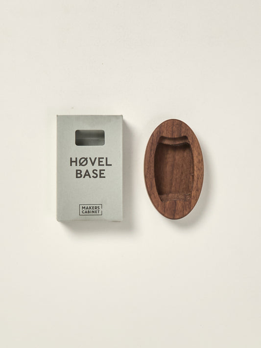 Walnut Base for Høvel Pencil Sharpener