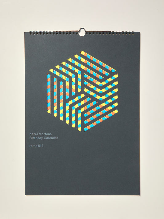 Karel Martens: Birthday Calendar