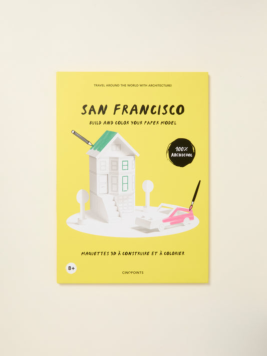 San Francisco: Build and Color Your Paper Model