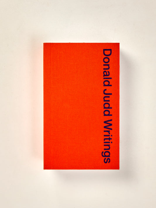 Donald Judd Writings