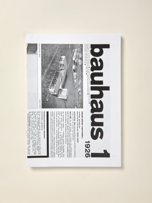 Bauhaus Journal 1926-1931 Facsimile Edition