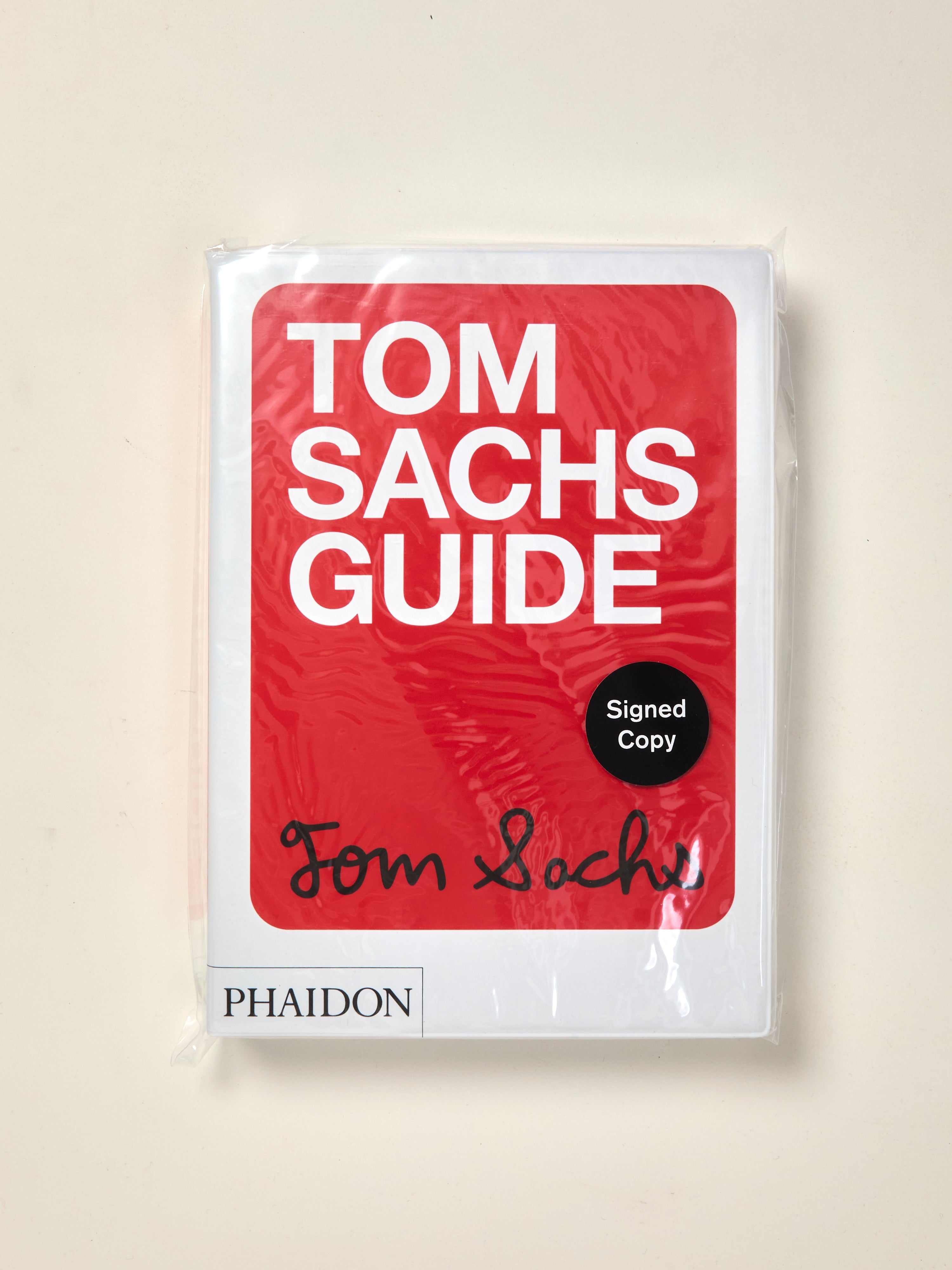 Tom Sachs Guide (Signed) — William Stout Architectural Books