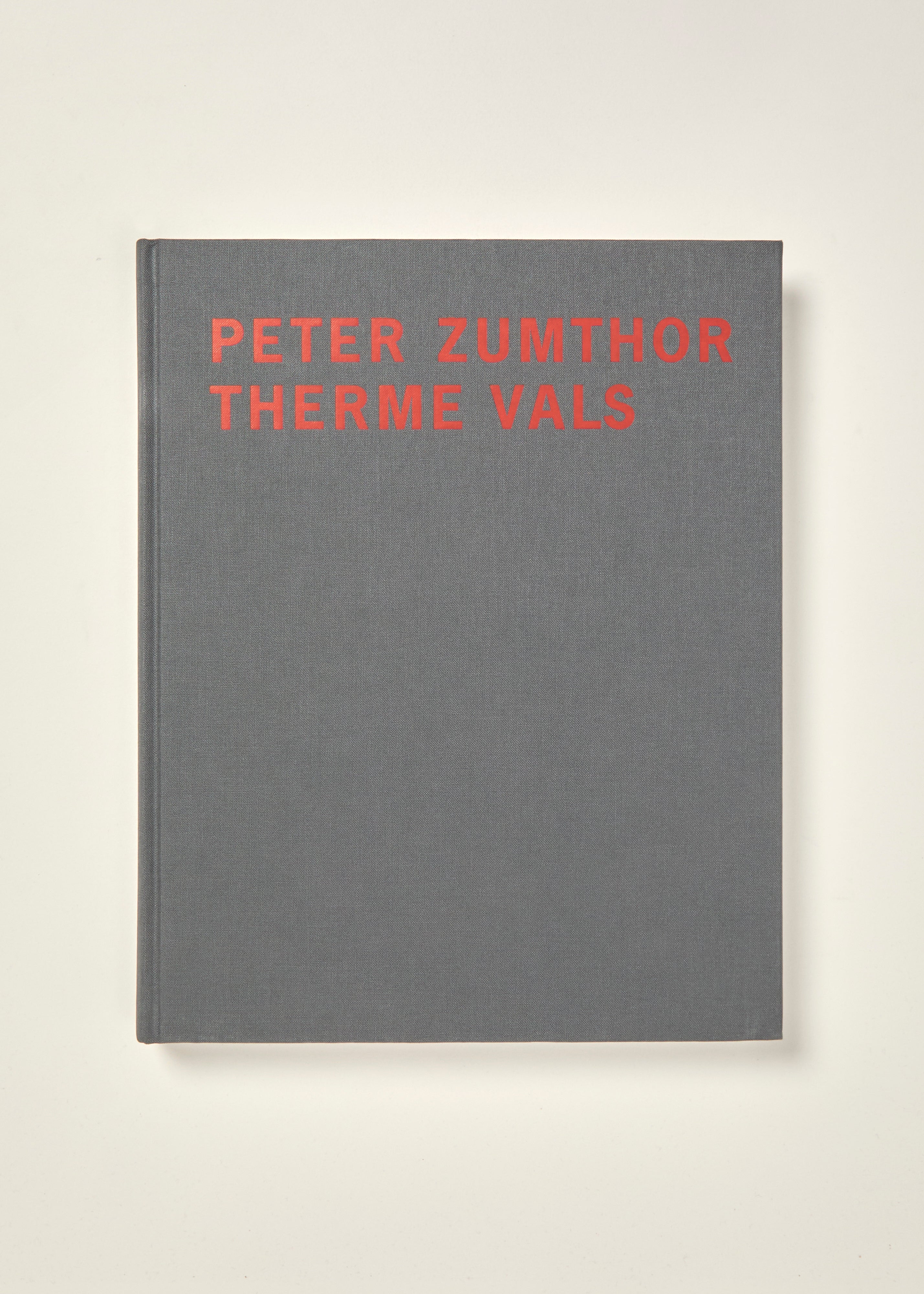 Peter Zumthor: Therme Vals — William Stout Architectural Books
