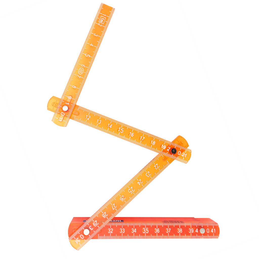 Meter V Ruler Ron Meter Folding Ruler – William Stout Architectural Books
