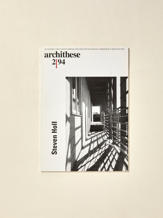 Archithese 2/94: Steven Holl