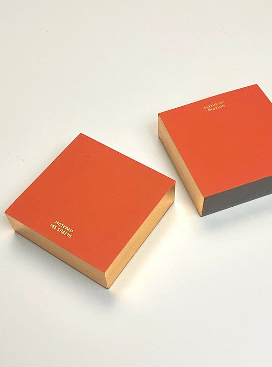 WMS&CO. Notepad - Gold Edge