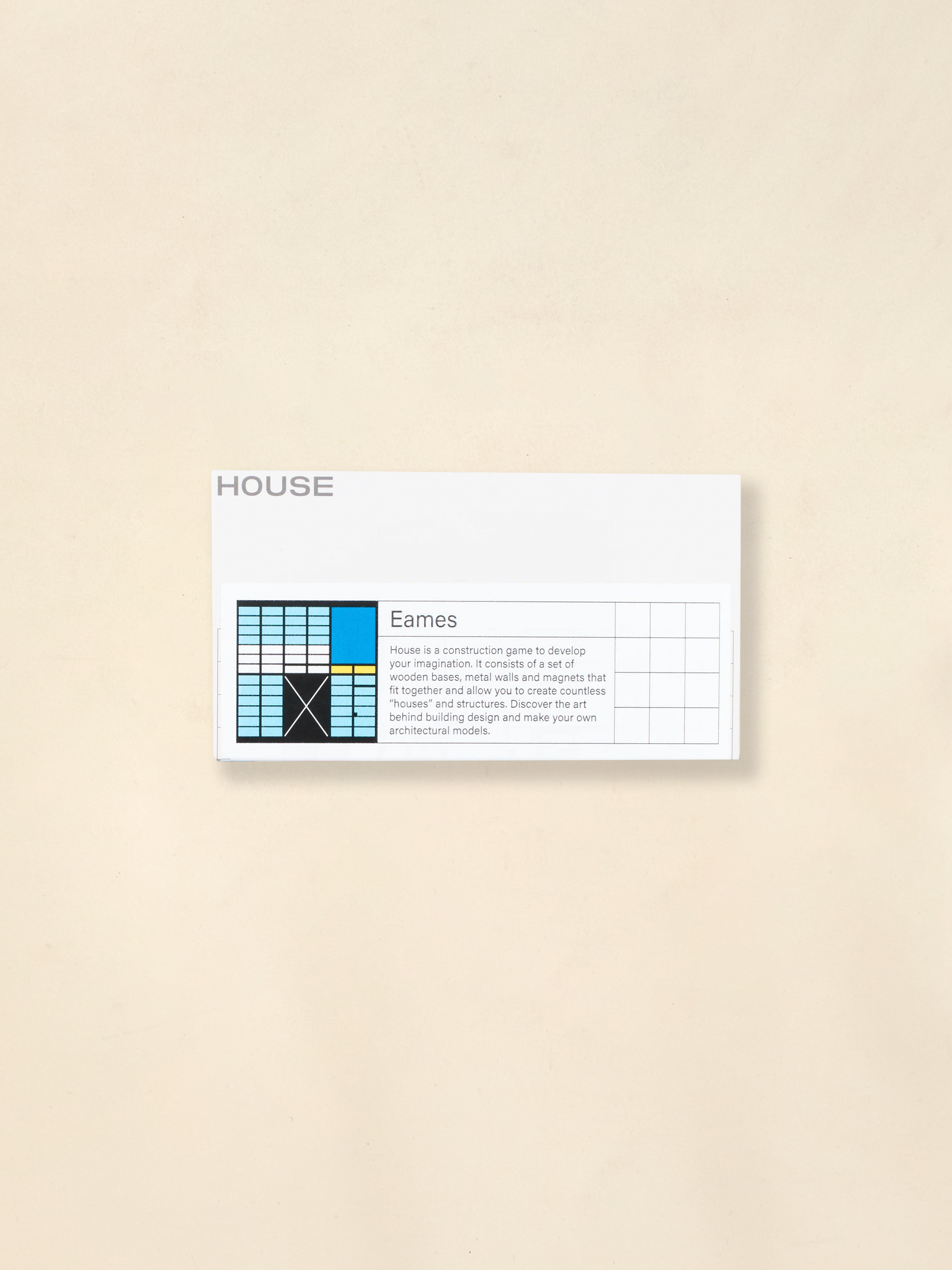 HOUSE Ray & Charles Eames Toy — William Stout Architectural Books