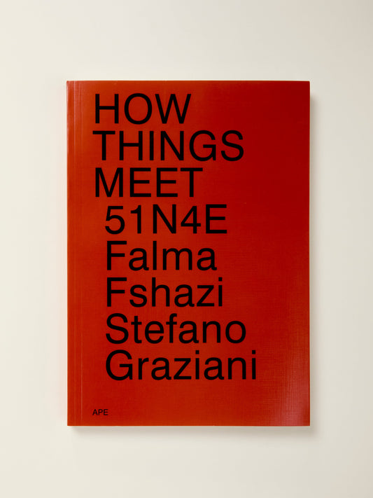 51n4e, Falma Fshazi, Stefano Graziani: How Things Meet.