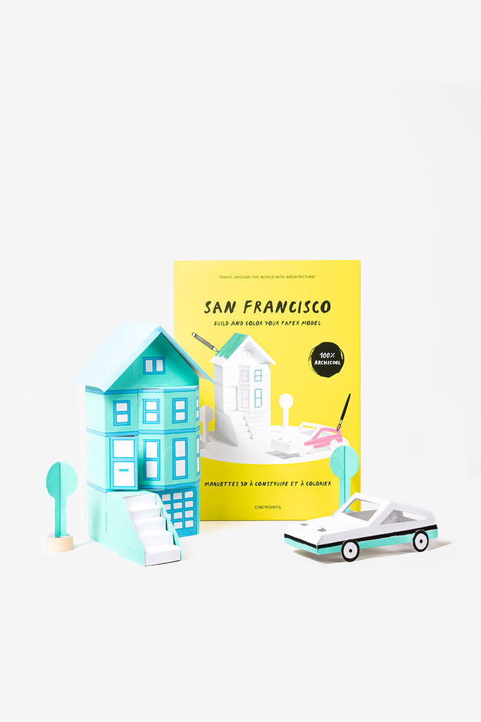 San Francisco: Build and Color Your Paper Model