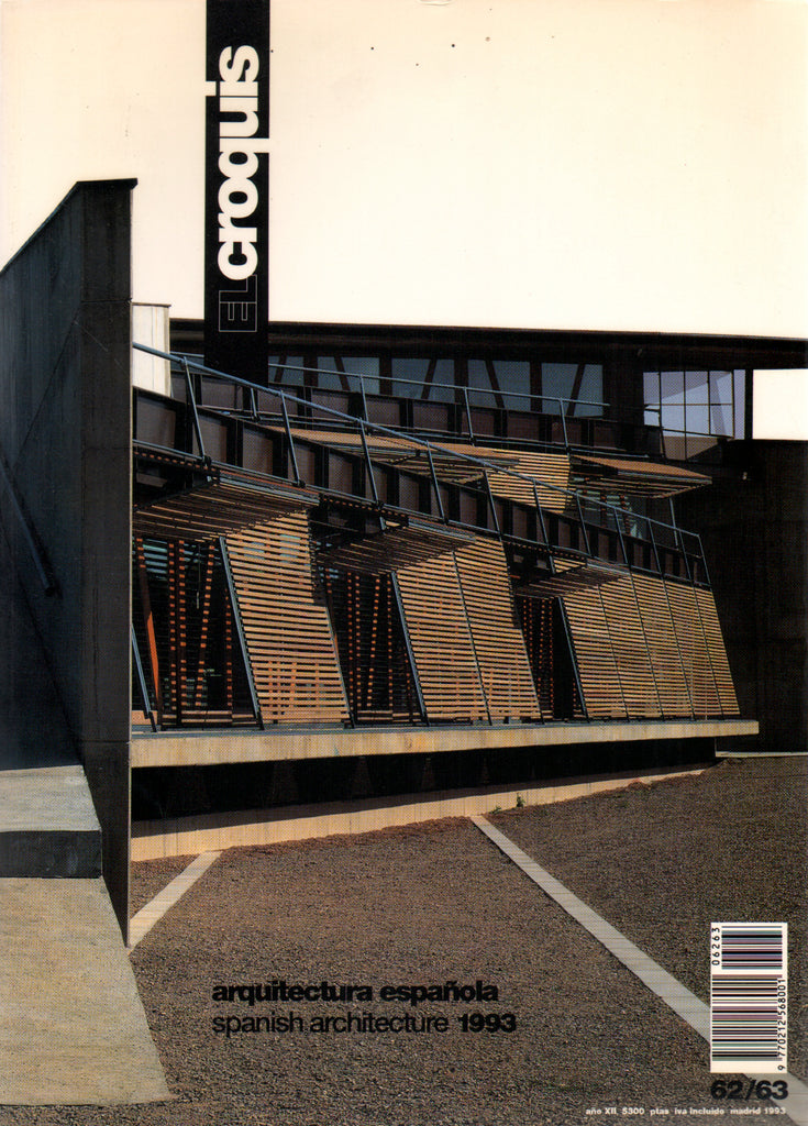 El Croquis 62/63: Arquitectura Espanola / Spanish Architecture