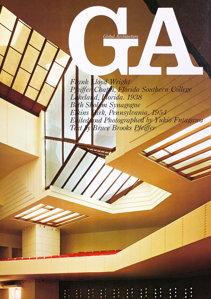 Global Architecture 40: Frank Lloyd Wright, Pfeiffer Chapel & Beth Sholom Synagogue