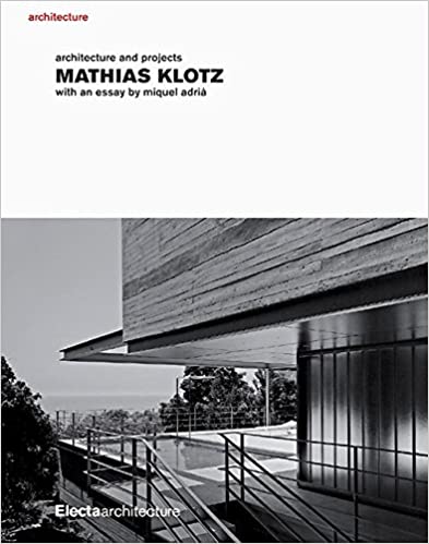 Mathias Klotz: Architecture and Projects.