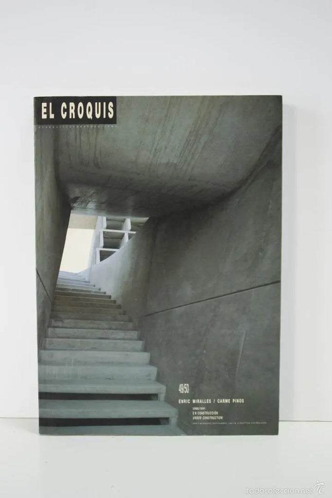 El Croquis 49/50: Enric Miralles/Carme Pinos 1981/1991. Under Construction