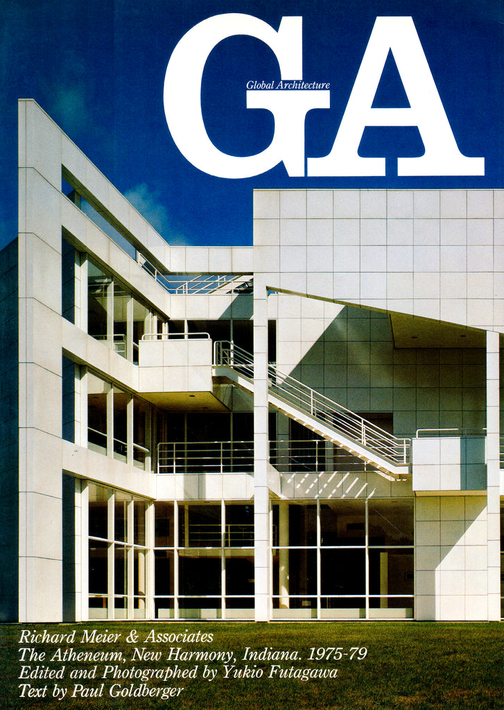 Global Architecture 60: Richard Meier & Associates, The Atheneum, New Harmony, Indiana. 1975-79