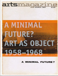 A Minimal Future? Art as Object 1958Ð1968
