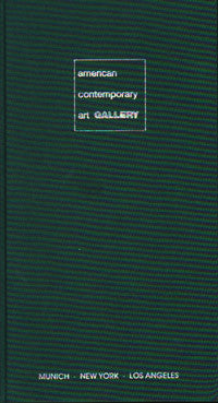American Contemporary Art Gallery: Yearbook 2002/2003