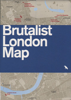 Brutalist London Map