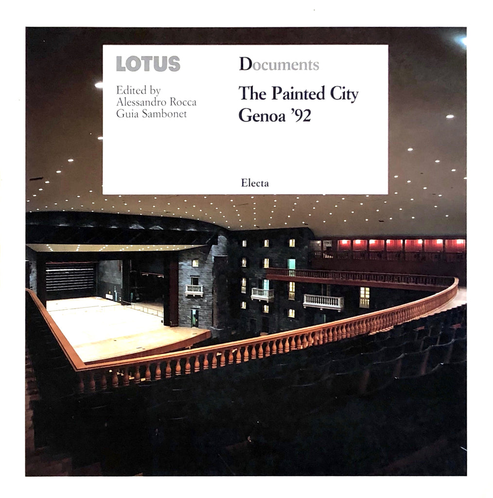 Lotus Documents 17: The Painted City: Genoa '92