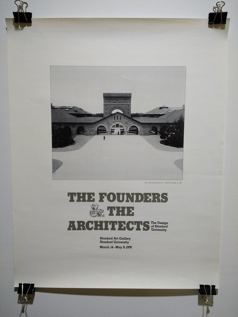 The Founders & The Architects - The Design of Standford University (Poster)