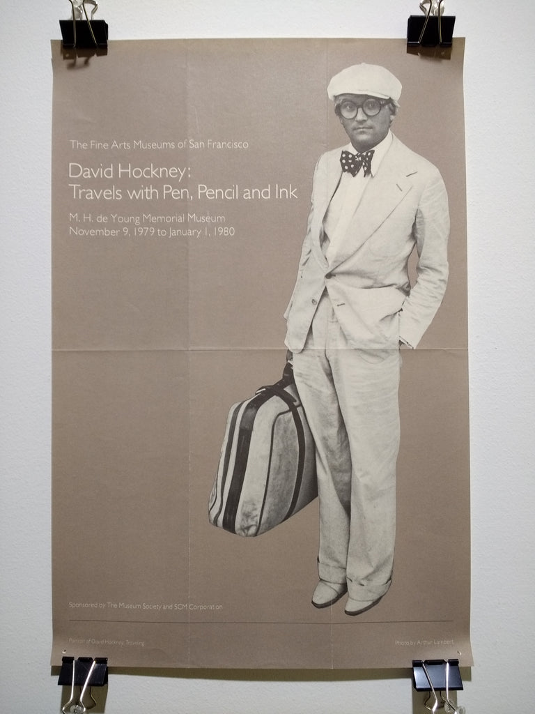 David Hockney - Travels With Pen, Pencil and Ink (Poster)