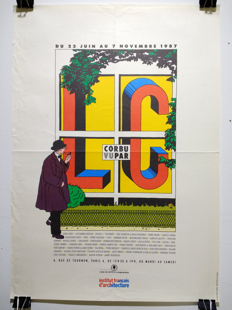 Le Corbusier - LC - Corbu Vu Par (Poster)