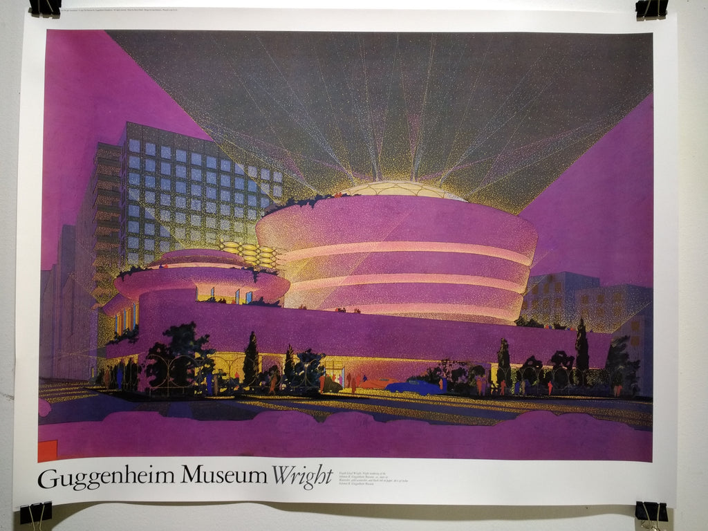 Frank Lloyd Wright - Guggenheim Museum Wright (Poster)