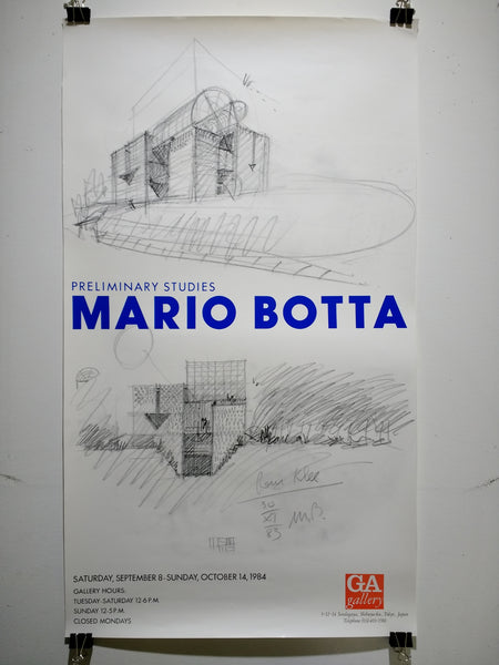 Mario Botta - Preliminary Studies (Poster)