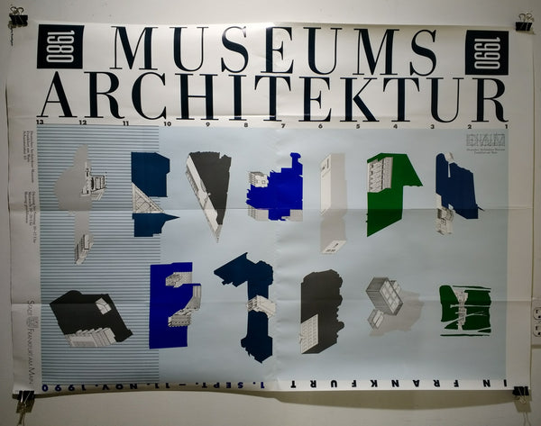 Museums Architektur 1980-1990 Frankfurt (Poster)