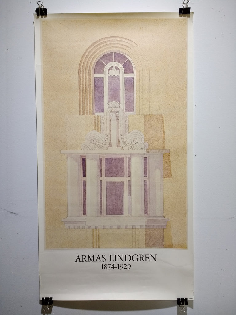 Armas Lindgren - 1874-1929 (Poster)