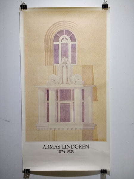 Armas Lindgren - 1874-1929 (Poster)
