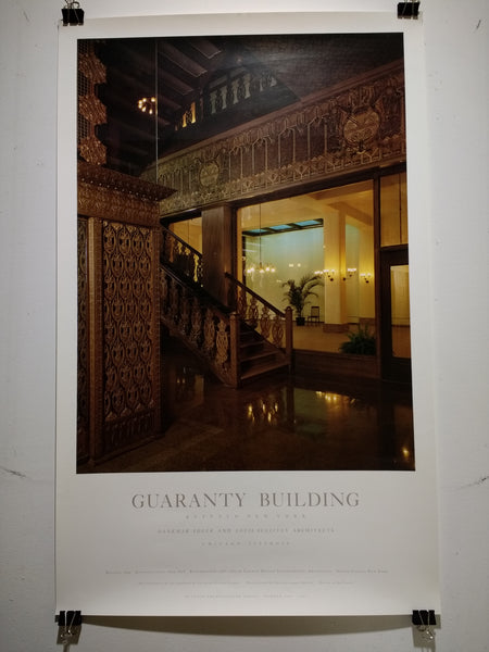Dankmar Adler/Louis Sullivan - Guaranty Building, Buffalo, New York (Poster)
