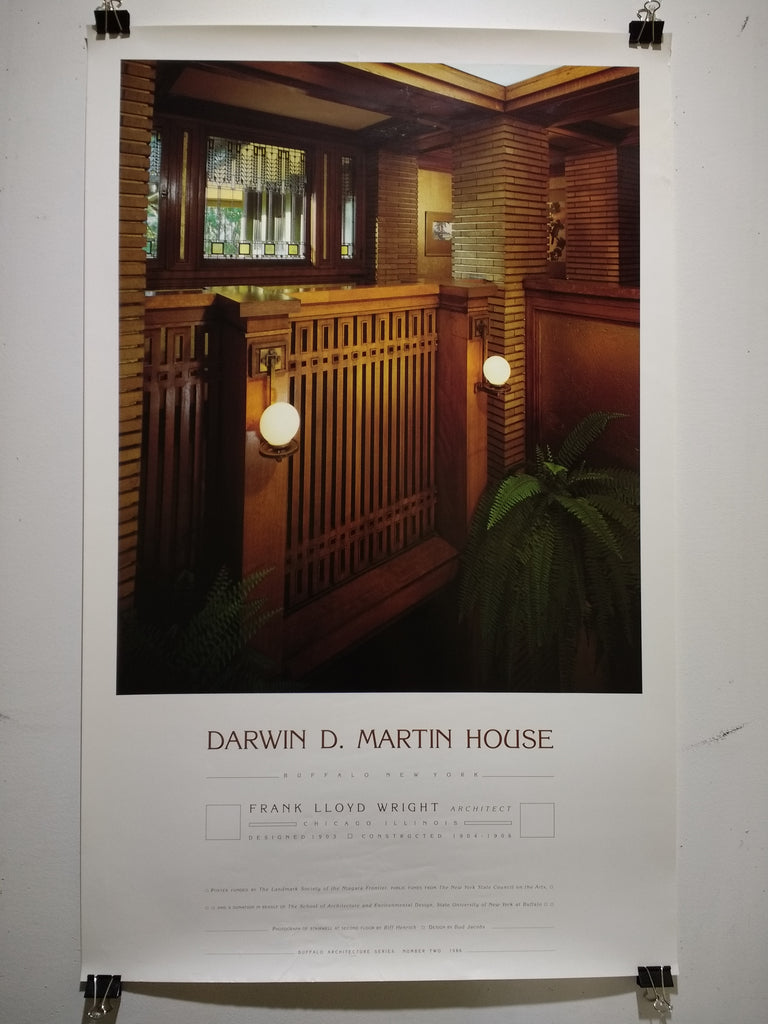 Frank Lloyd Wright - Darwin D. Martin House (Poster)