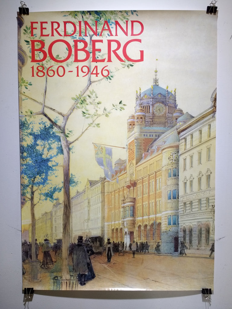 Ferdinand Boberg 1860-1946 (Poster)