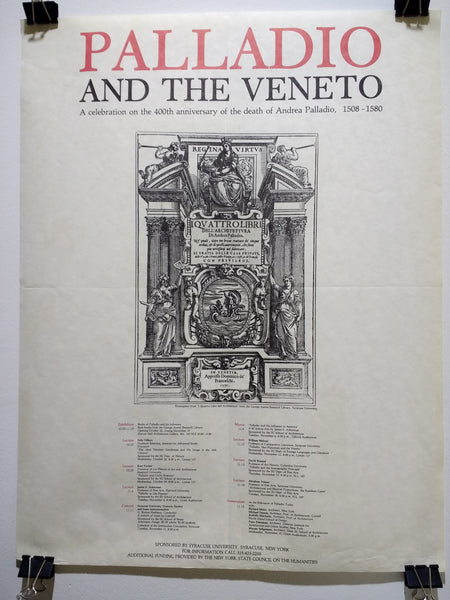 Andrea Palladio - Palladio And The Veneto (Poster)